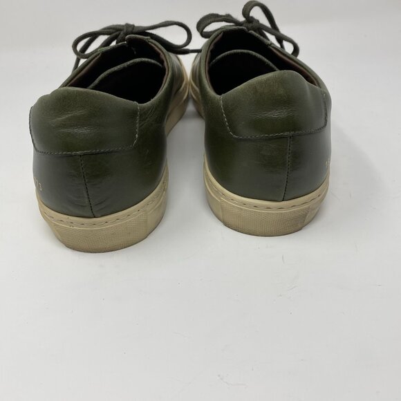 common projects lace up leather sneakers - Picture 7 of 8